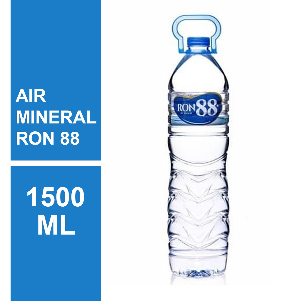 

Air Mineral Ron 88 Botol Besar 1,5 Liter