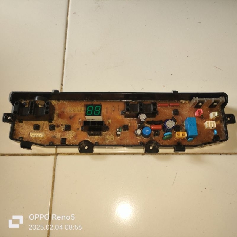 MODUL PCB MESIN CUCI SAMSUNG 6 TOMBOL ORIGINAL (BEKAS)