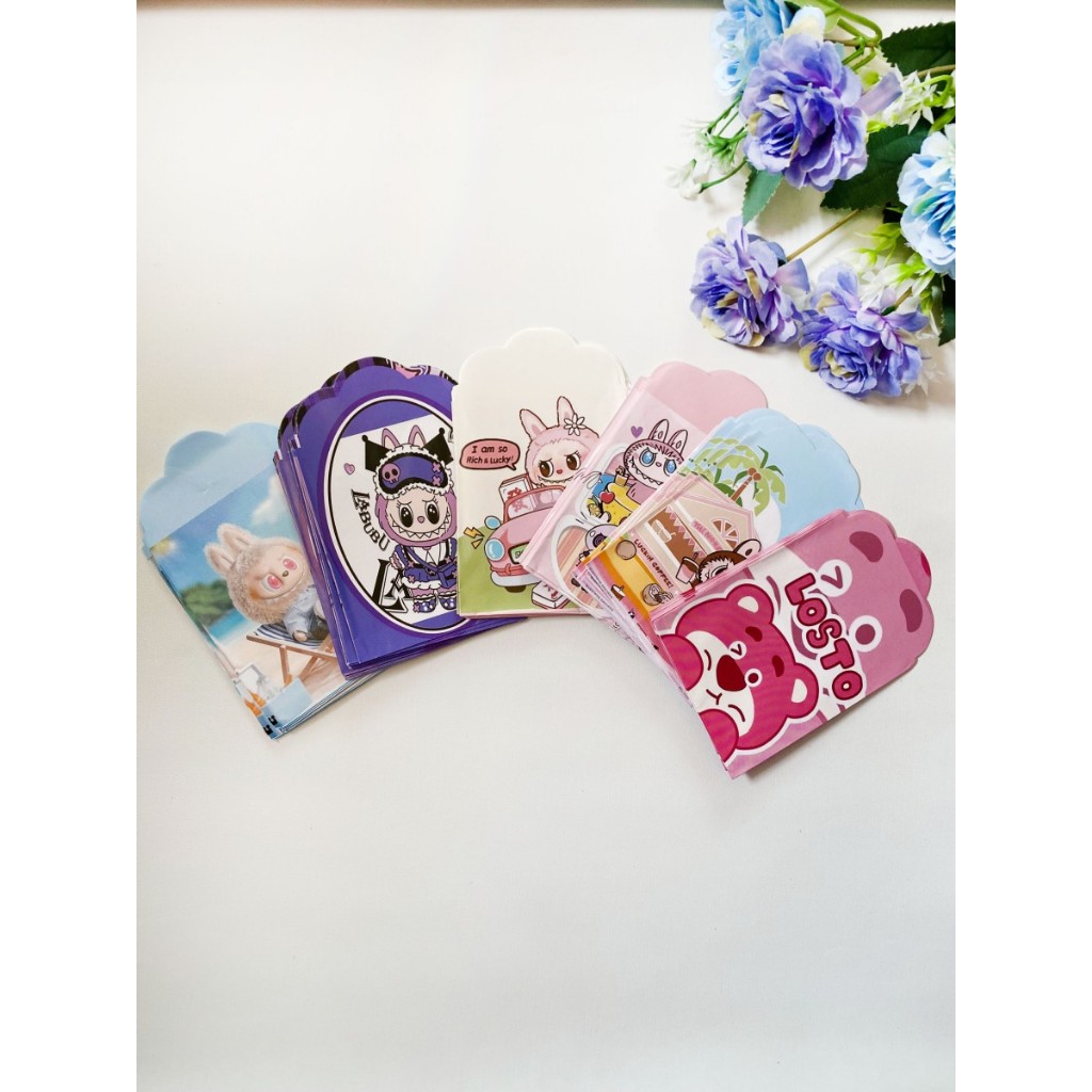 

AMPLOP LEBARAN MEDIUM SIAP PAKAI SERI SANRIO KUROMI LOTSO MELODY TERBARU