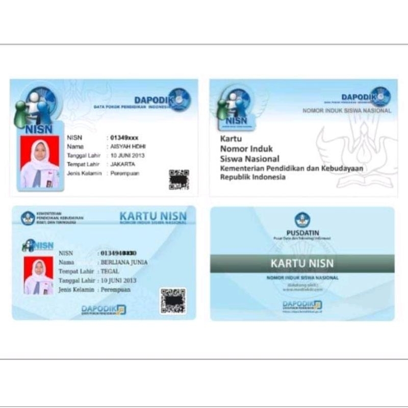 

Cetak Kartu NISN Tidak Mudah Luntur