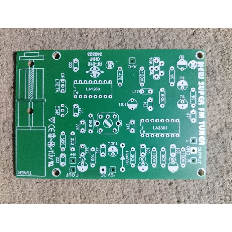 Pcb Radio FM Tuner Stereo