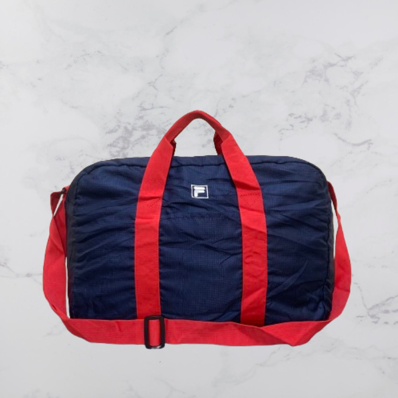 Duffle Bag Fila not TNF Tas Minggat Original Second