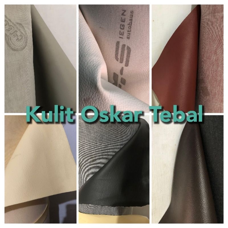 Kulit Oskar Tebal // Kain Sofa Kulit Oskar // Kulit Sofa Meteran