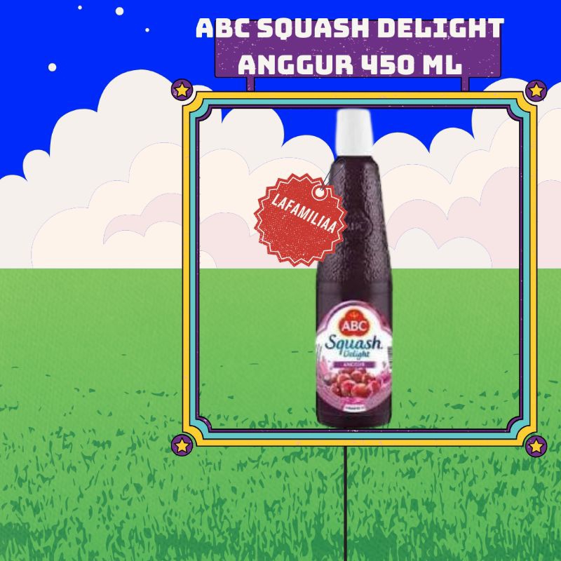 

Abc Squash Delight Anggur 450ml