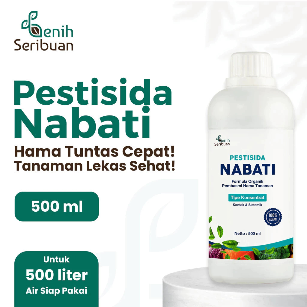 Benih Seribuan - Pestisida Nabati Formula Organik Tipe Konsentrat untuk Semua Hama Tanaman