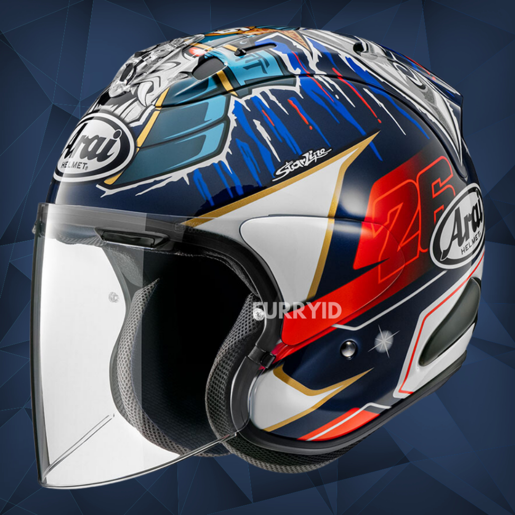 HELM HALF FACE ARAI VZRAM PEDROSA SHOGUN
