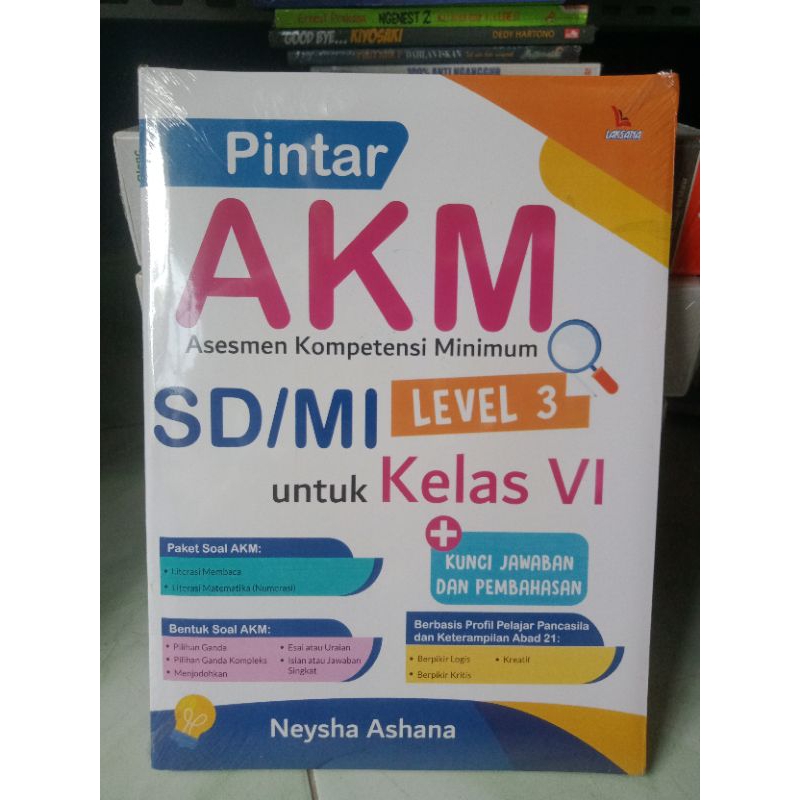 buku pintar AKM SD MI level 3 untuk kelas V1