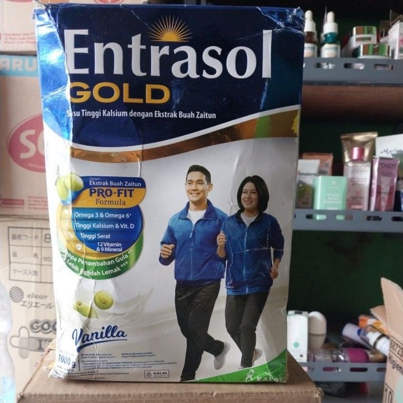 

Entrasol Gold Original 350gr /1000gr Nutrisi Tinggi Kalsium