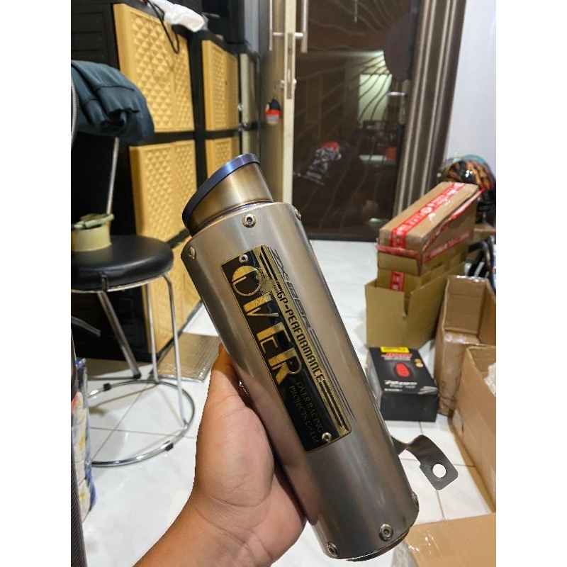 Silencer Knalpot Over racing Original japan