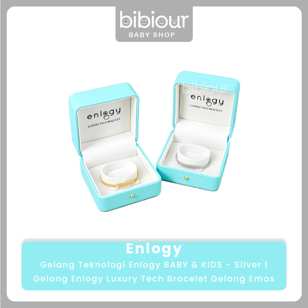 Gelang Teknologi Enlogy BABY & KIDS - GOLD ( Gelang Enlogy Luxury Tech Bracelet Gelang Bayi Gelang E