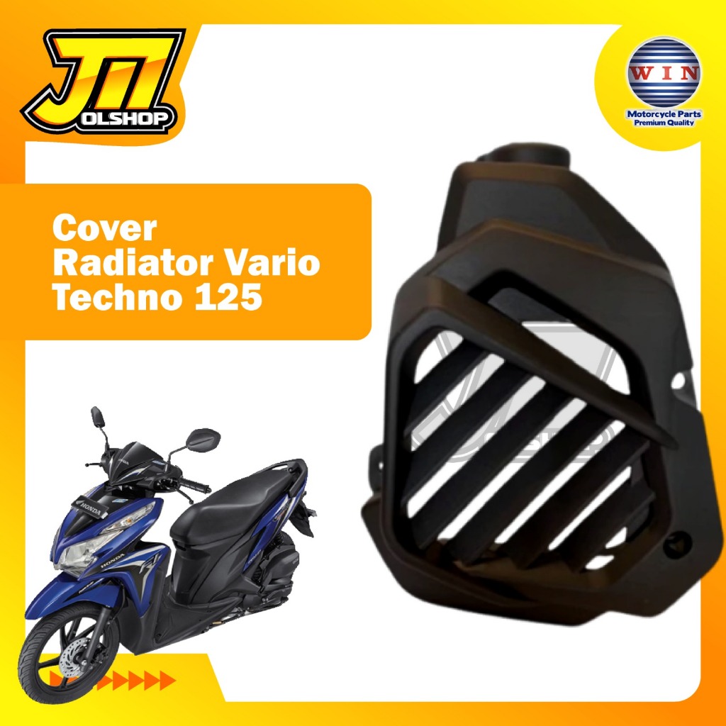 Cover tutup kipas radiator. tutup pelindung radiator cover kipas mesin radiator Honda Vario Techno 1