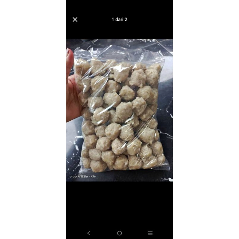 

Bakso ayam frozen berat 1kg