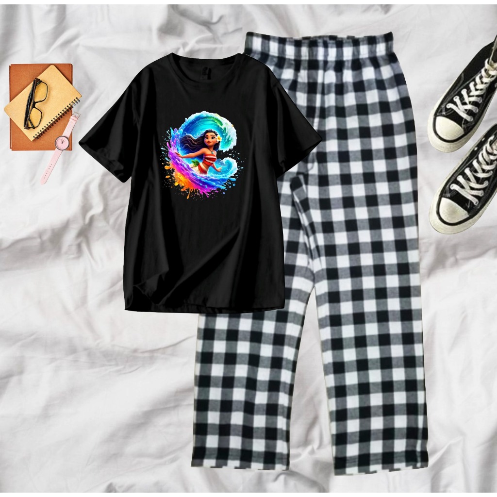 SETELAN OVERSIZE REMAJA MOANA