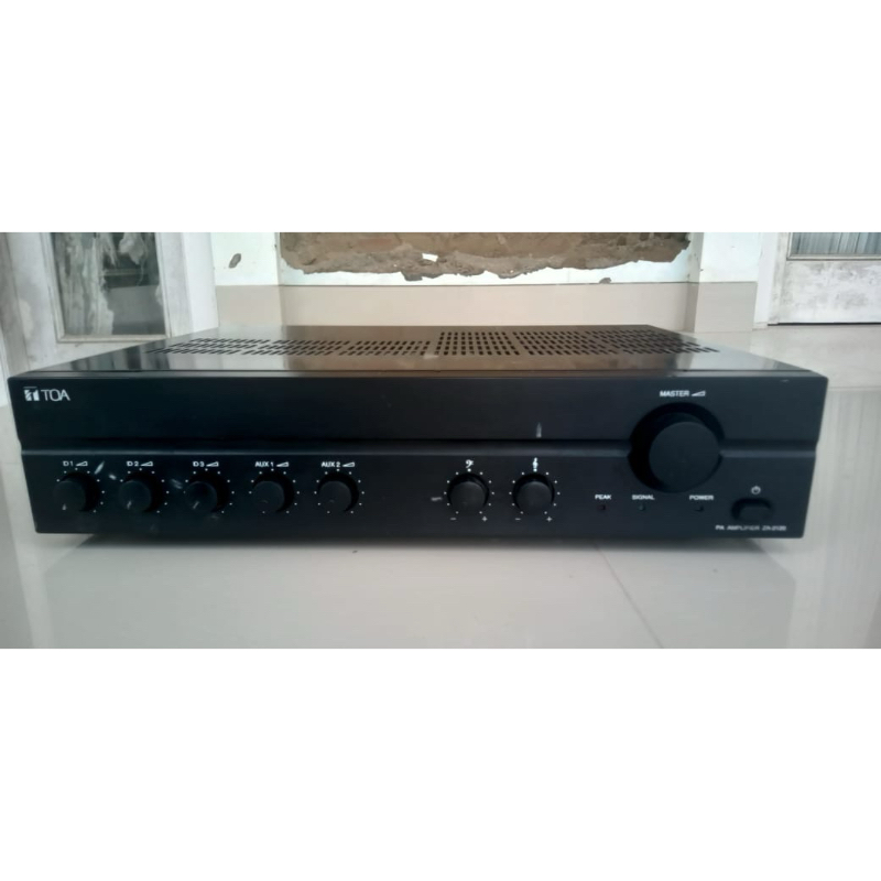 Ampli TOA ZA-2120 / 120 watt - max 180 watt. Barang bekas, normal dan ori