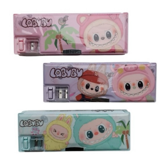 

Pencil Case Magnet Labubu KD-3069 Serutan/Tempat Pensil Labubu