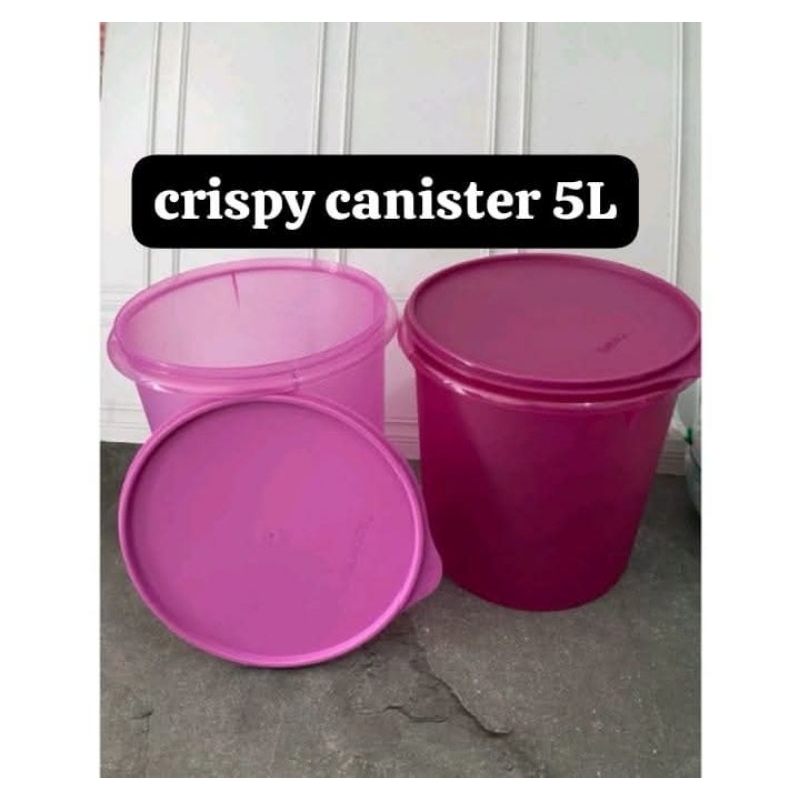 CRISPY CANISTER 5L 1PC TUPPERWARE