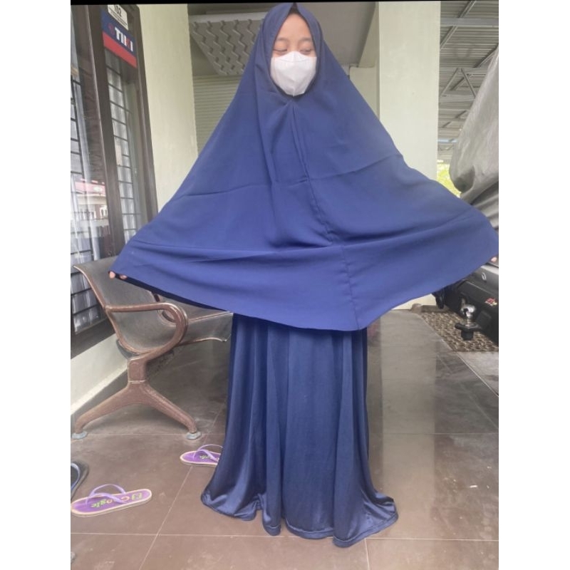 Setelan gamis wanita muslim dewasa bekas pakai kondisi bagus friendly AC
