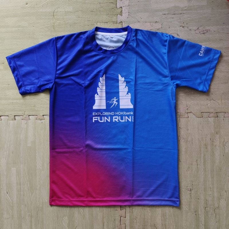Baju Kaos Jersey Tas Belanja Goodie Bag Stiker Sticker Race Belt Lari Run Running Biznet Explorind H