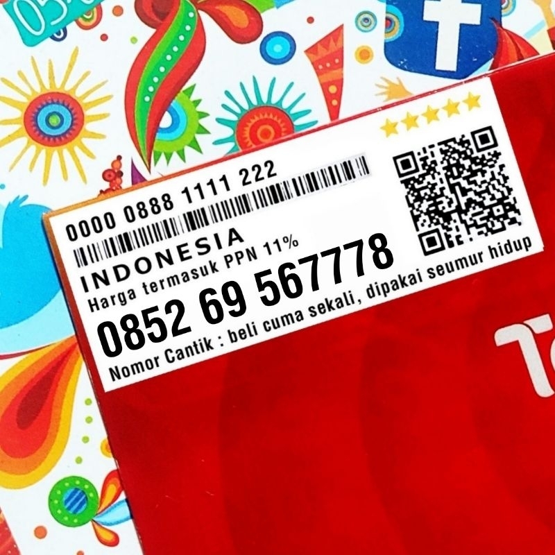 0852 69 567778 naik 5678 tripel 777 Kartu Perdana Nomor Cantik SimPATI As Telkomsel Combo Sakti