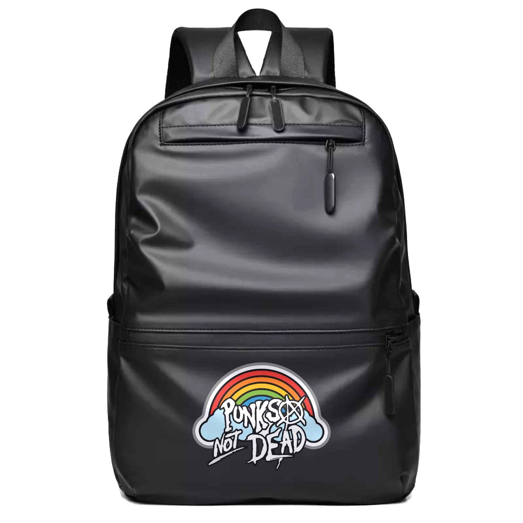 Yinyanks Tas ransel Ynyks Punks not dead pelangi Backpack Distro gendong pria wanita sekolah waterpr