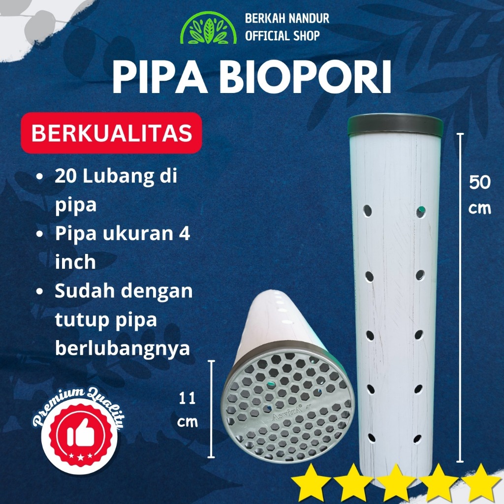 Pipa Biopori Tabung Biopori 4 Inch Paralon Biopori 4 Inch