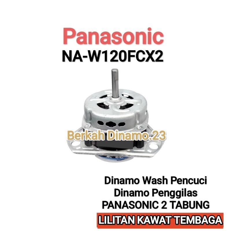 DINAMO PENCUCI MESIN CUCI PANASONIC 8 Kg Motor Wash Penggilas Panasonic 2 Tabung 8Kg Lilitan Tembaga