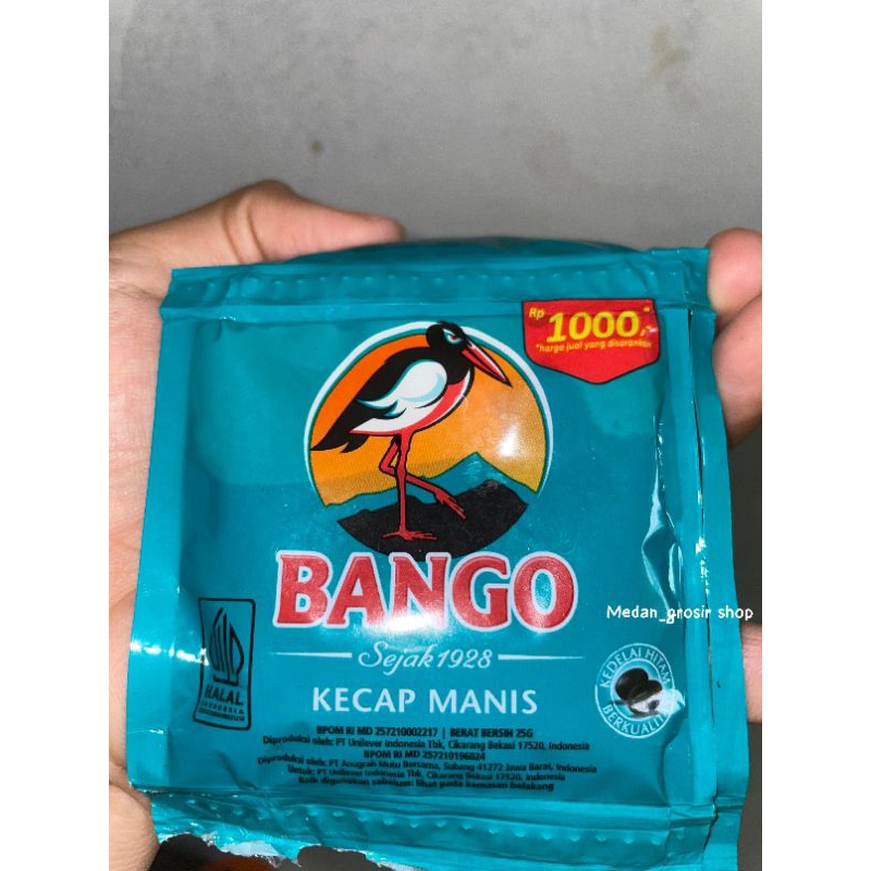 

BANGO KECAP MANIS SACHET 20 ML