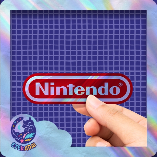 

Stiker Hologram Game Nintendo Logo V3