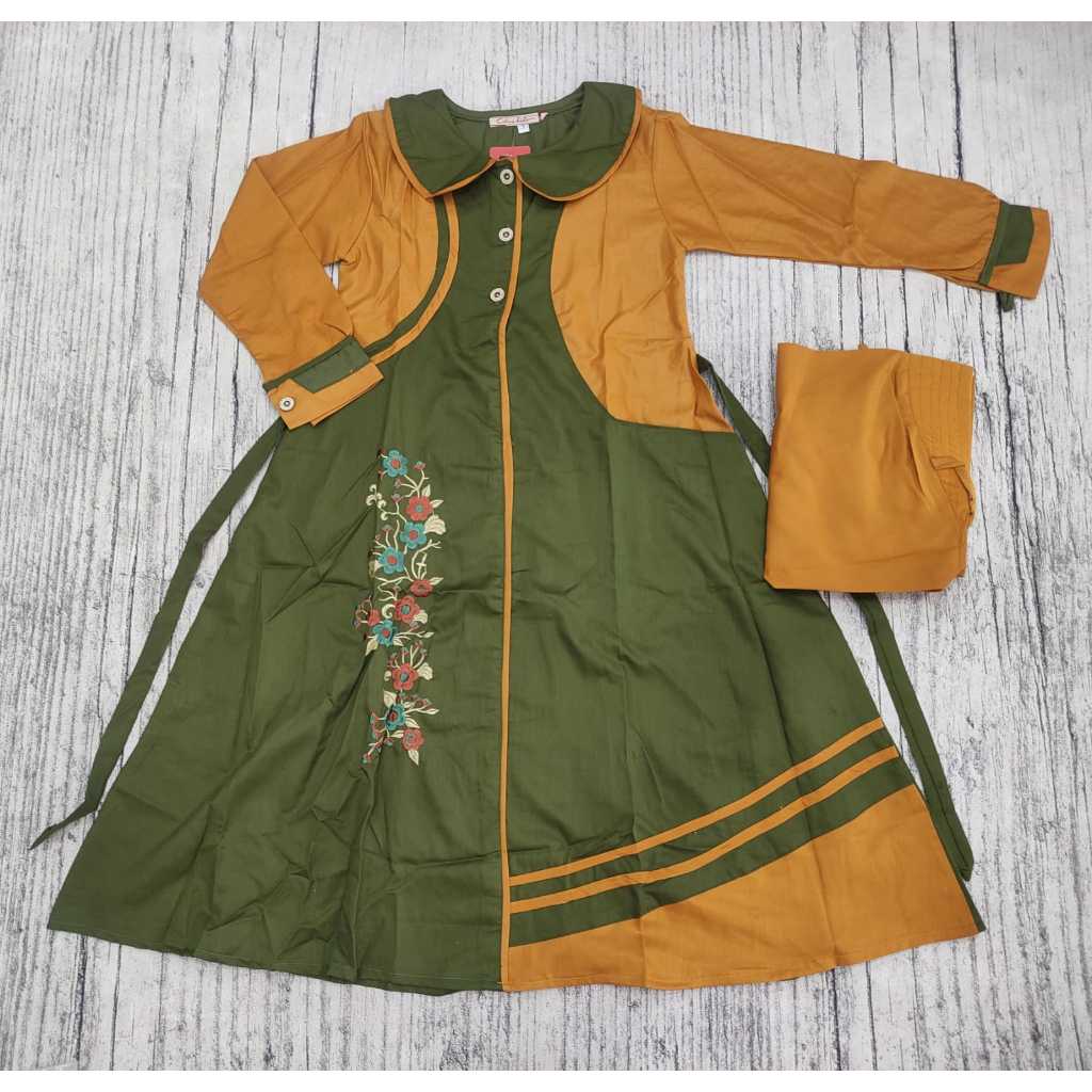 GAMIS ANAK PEREMPUAN FREE HIJAB / GAMIS ANAK BY CITRA KIDS / BUSANA MUSLIM ANAK PEREMPUAN