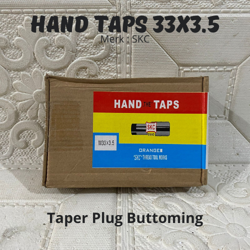 SKC Hand Tap 33 x 3.5 | Mata Tap M33 x 3.5 isi 3 Pcs