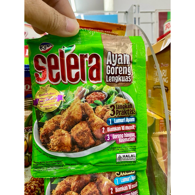 

Kobe Selera Bumbu Instan Ayam Goreng Lengkuas 80 gram