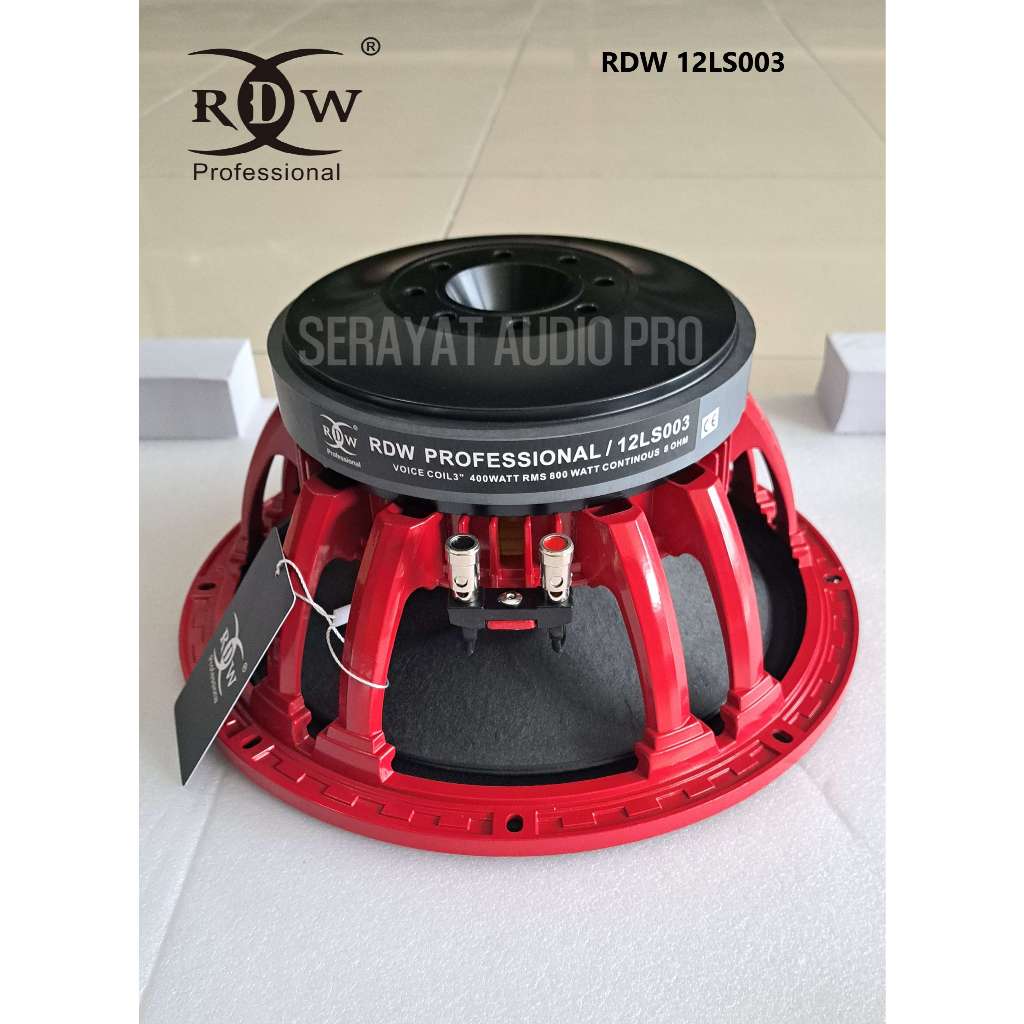 Komponen Speaker : RDW 12LS003