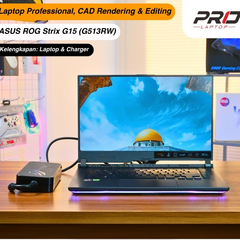 ASUS ROG STRIX G15 G513RW Ryzen 7 6800H RTX 3070 Ti 16/1TB 15.6" 300Hz