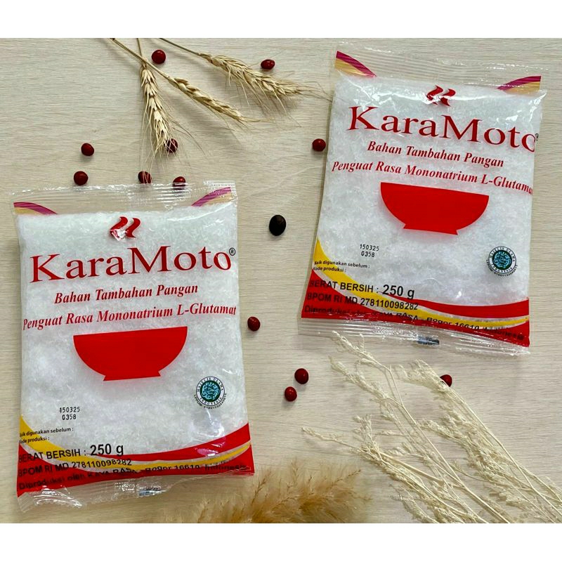 

KaraMoto Bahan Tambah Pangan Rasa Mononatrium L-Glutamat