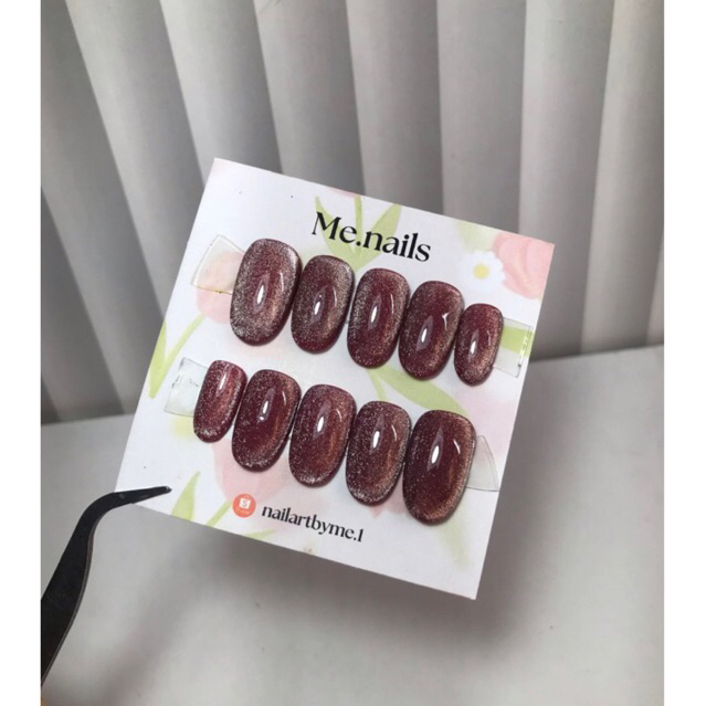 Kuku palsu korean cat eyes /Kuku palsu cat eyes / NAIL POLISH / NAIL ART SIMPLE / NAIL ART / NAIL AR