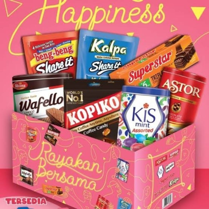 

Box of Happiness - hampers lebaran Mayora