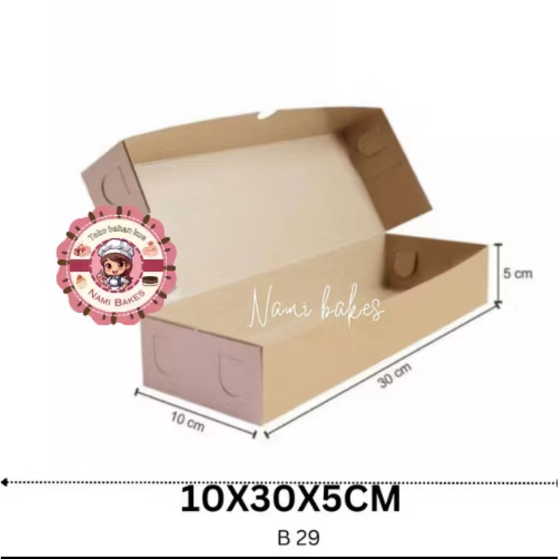 

( PER 5 PCS) Craft Box 10x30x5cm