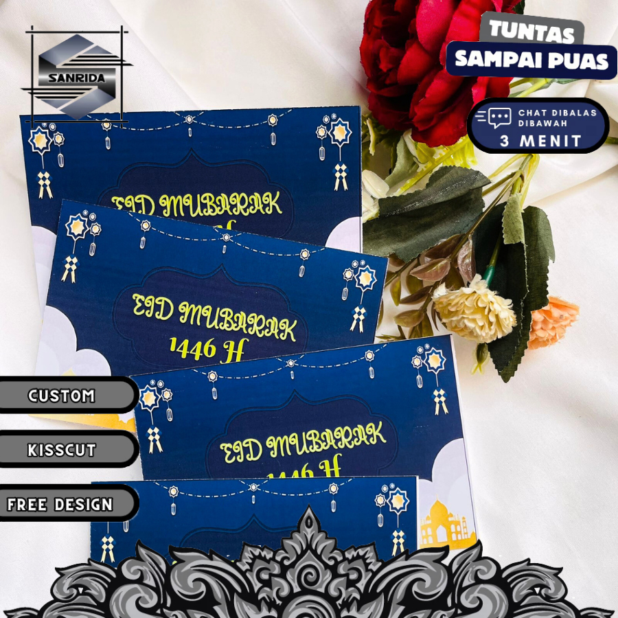 

Sanrida Cetak Card Custom Lebaran Idul Fitri Kartu Ucapan Hampers Free Desain Edisi Ied Eid Mubarak