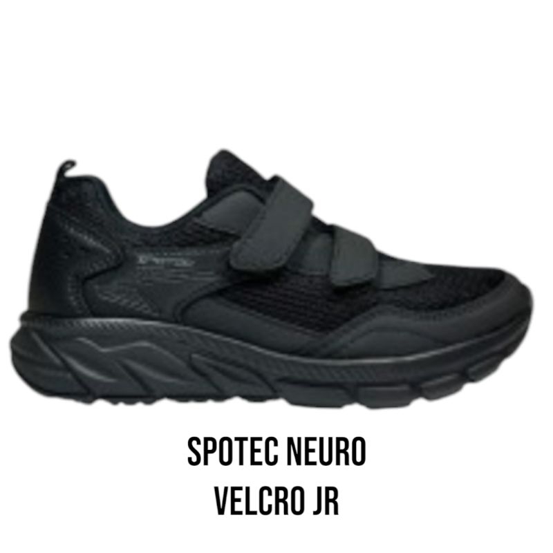 Sepatu Sekolah Anak SPOTEC Original Neuro Velcro Jr htm/ htm
