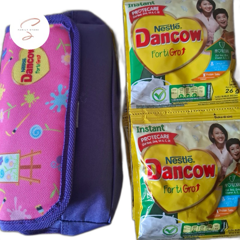 

Nestle Dancow Fortigo Susu Bubuk Instant sachet 26grx10pcs Free Random