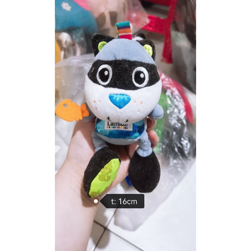 boneka bayi baby lamaze rakun