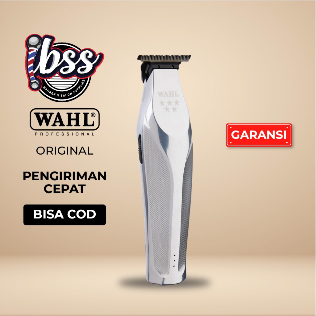 Wahl 5 Star Hi Viz Trimmer - Alat Pangkas Rambut Profesional / WAHL ORIGINAL / IBSS / INDOBARBERSUPP