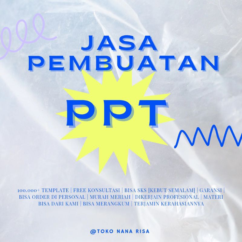 PEMBUATAN PPT | PRESENTASI | BUAT PPT | BIKIN BBT | TUGAS PPT