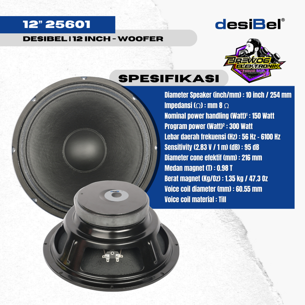 ORIGINAL PRODUK BREWOG SINAR BAJA 12” 25601