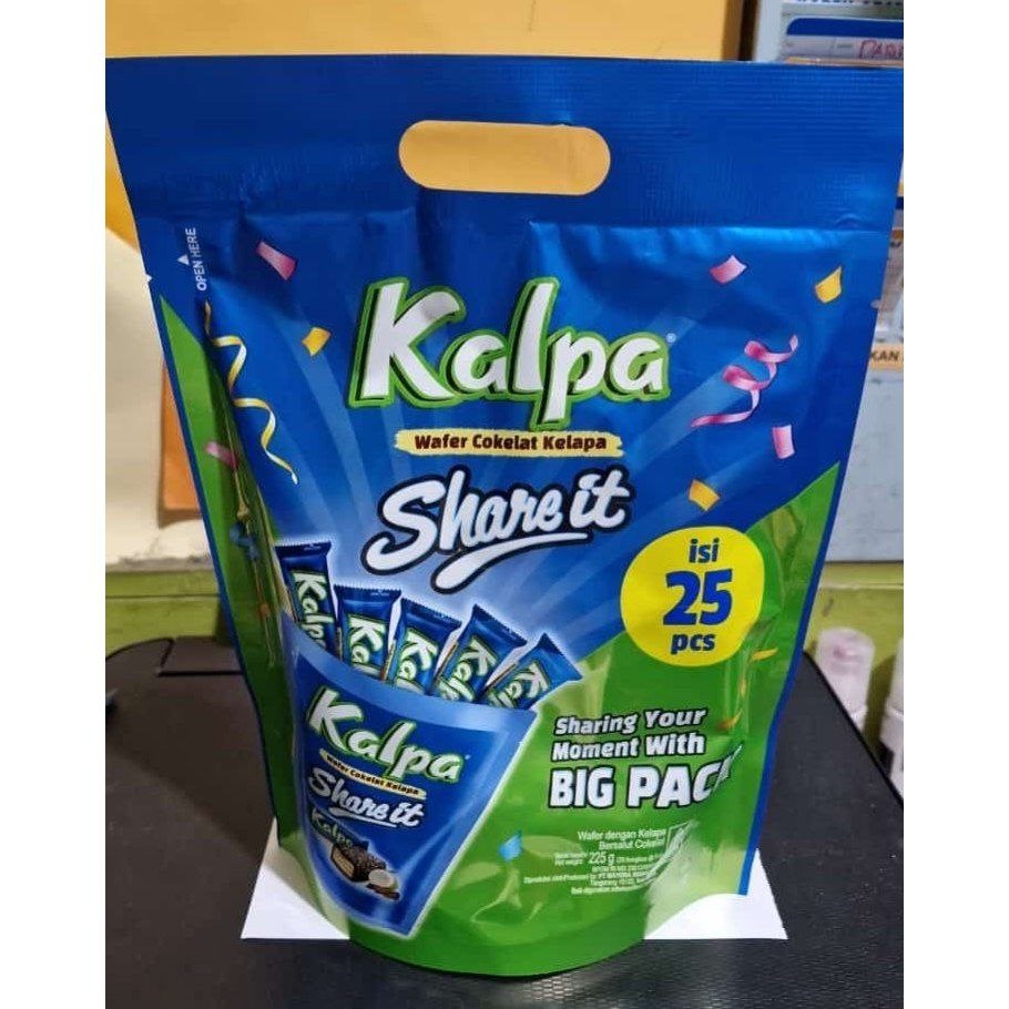 

KALPA SHARE IT BIG PACK ISI 25PCS 225GR