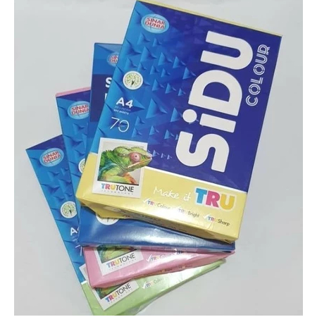 

SIDU KERTAS HVS 70GR A4 WARNA