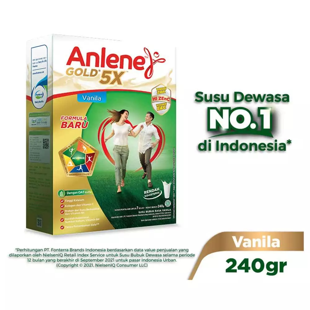 

ANLENE GOLD 5X VANILA 240 GR TINGGI KALSIUM SUSU UNTUK TULANG