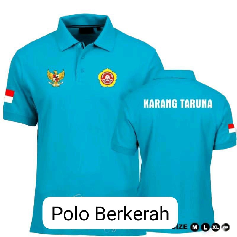 KAOS BERKERAH KARANG TARUNA COD // KAOS POLO BERKERAH KARANG TARUNA // BAJU BERKERAH KARANG TARUNA C