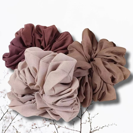 Scrunchie Ikat Rambut Cepol Jumbo | Kuncir Rambut Kain Scrunchie Jumbo | Ikat Rambut Jumbo