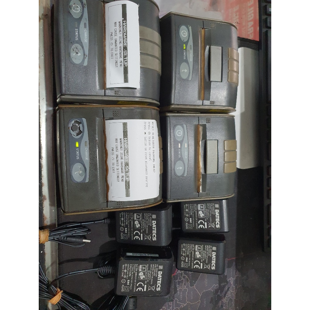 Printer thermal DATECS DPP-350 bluetooth, kertas ukuran max 78mm, normal